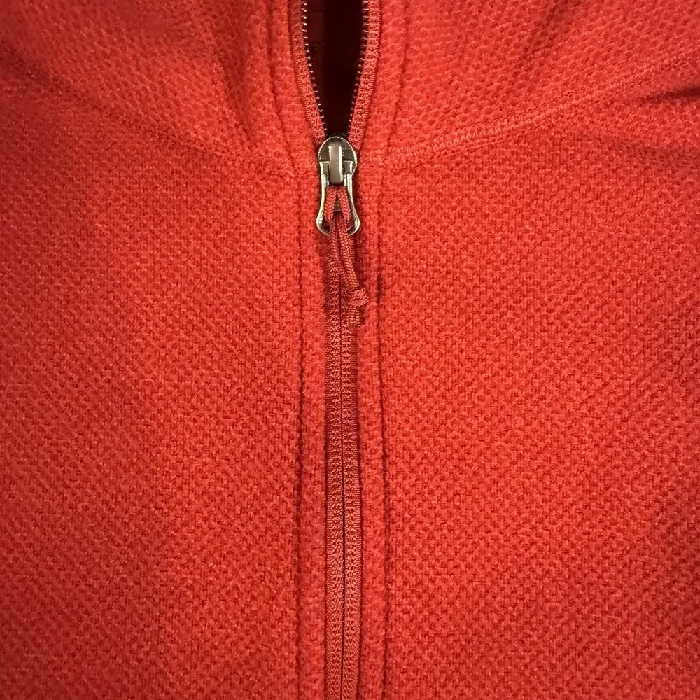 The North Face Men's XXL Red 1/4 Zip Fleece Pullover Lightweight Jacket
